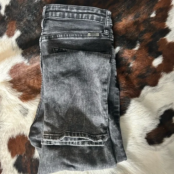 KanCan Black Acid Wash Skinny Jeans - Picture 2 of 2